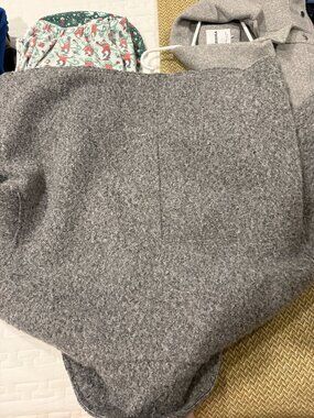 Zara Wool coat cropped